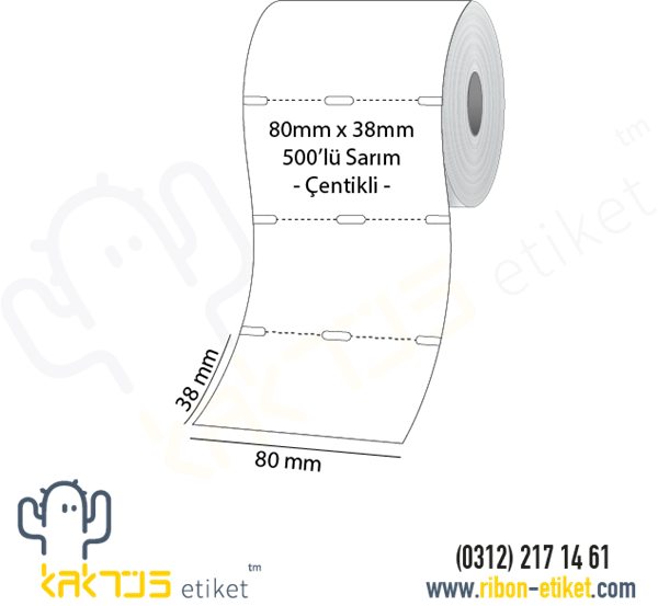 Show details for 38x80 Çentikli Karton Raf Etiketi 500'lü Sarım - 10'lu Gönderim Picture of 38x80 Çentikli Karton Raf Etiketi 500'lü Sarım - 10'lu Gönderim